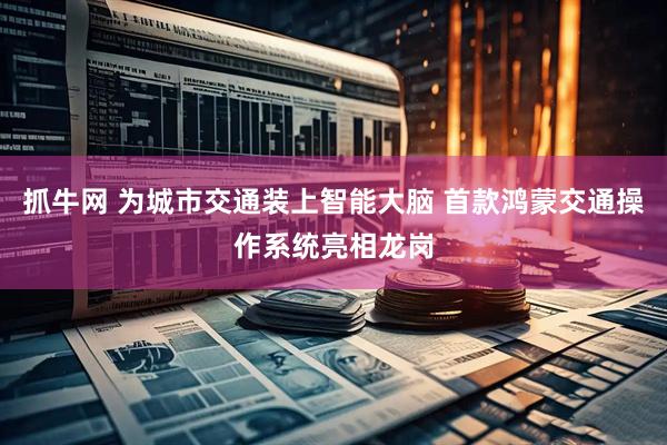 抓牛网 为城市交通装上智能大脑 首款鸿蒙交通操作系统亮相龙岗