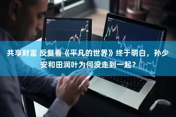 共享财富 反复看《平凡的世界》终于明白，孙少安和田润叶为何没走到一起？