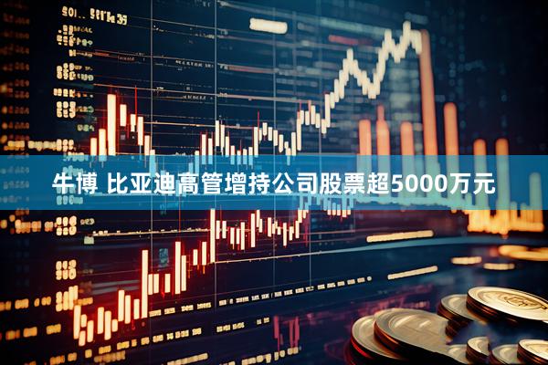牛博 比亚迪高管增持公司股票超5000万元