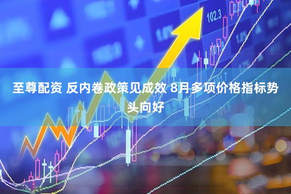 至尊配资 反内卷政策见成效 8月多项价格指标势头向好