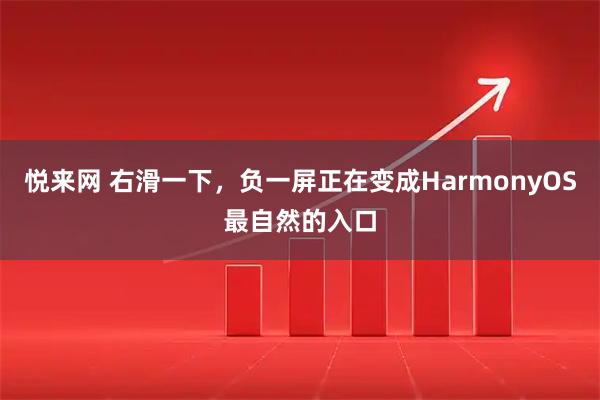 悦来网 右滑一下，负一屏正在变成HarmonyOS最自然的入口