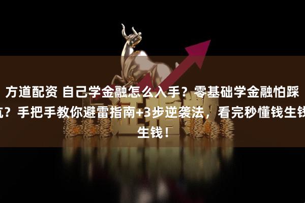 方道配资 自己学金融怎么入手？零基础学金融怕踩坑？手把手教你避雷指南+3步逆袭法，看完秒懂钱生钱！